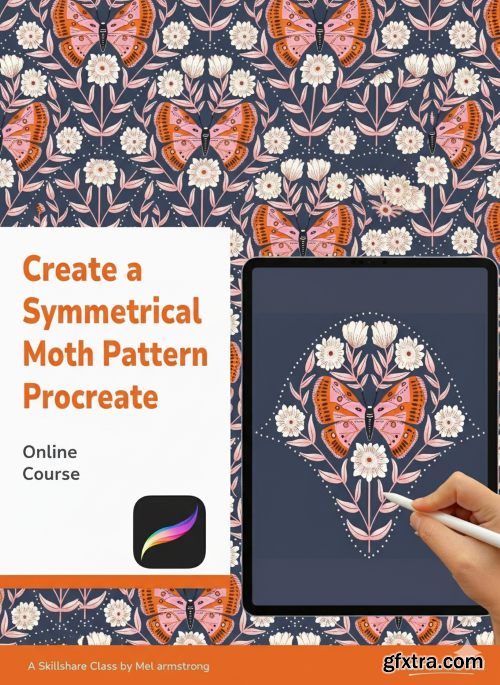 Skillshare - Create a Symmetrical Moth Pattern in Procreate