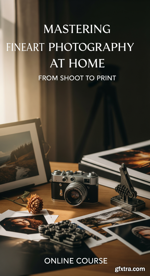 Skillshare - Mastering Fine Art Photography at Home: From Shoot to Print