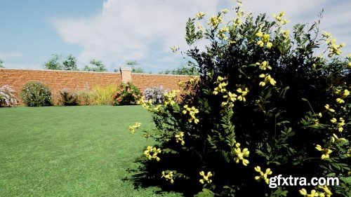 Unreal Engine - Flowering Shrub Collection