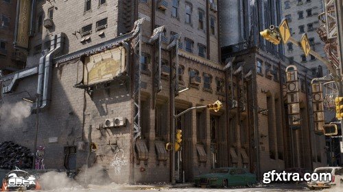 Unreal Engine - The Projects – Modular City Pack – Nanite