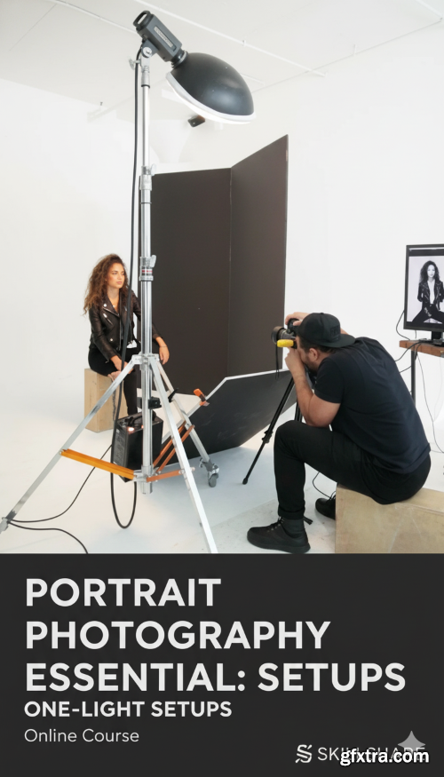 Skillshare - Portrait Photography Essentials: One-Light Setups