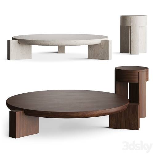 '3dsky Pro - Martin Masse Vola Coffee Tables'