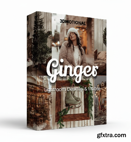 3dMotional - 30 Ginger Lightroom and Lut Bundle