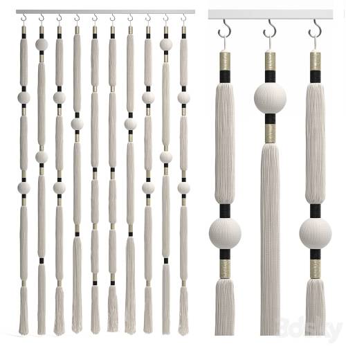 '3dsky Pro - Macrame Curtain'