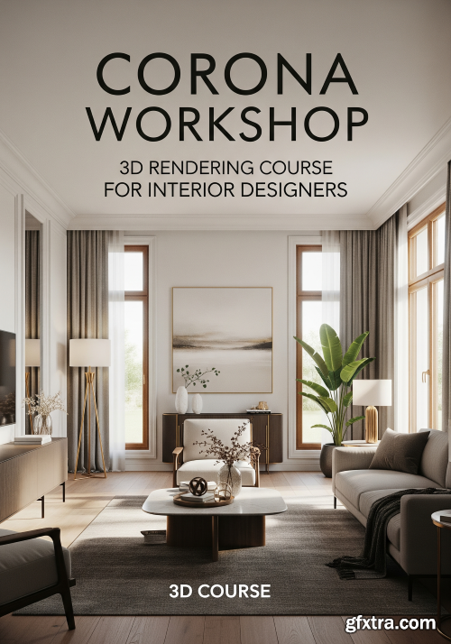 Udemy - Corona Workshop: 3D Rendering Course for Interior Designers