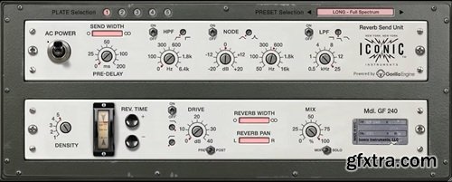 Iconic Instruments GF240 Plate Reverb v1.0.1