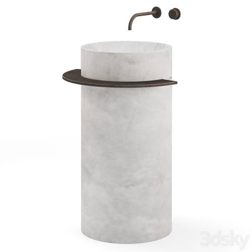 '3dsky Pro - Stone washbasin Viola'
