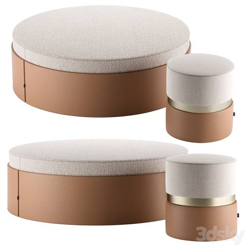 '3dsky Pro - Jason & Edson Poufs by Laskasas' '3dsky Pro - Jason & Edson Poufs by Laskasas'