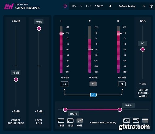 Leapwing Audio CenterOne v2.14.10