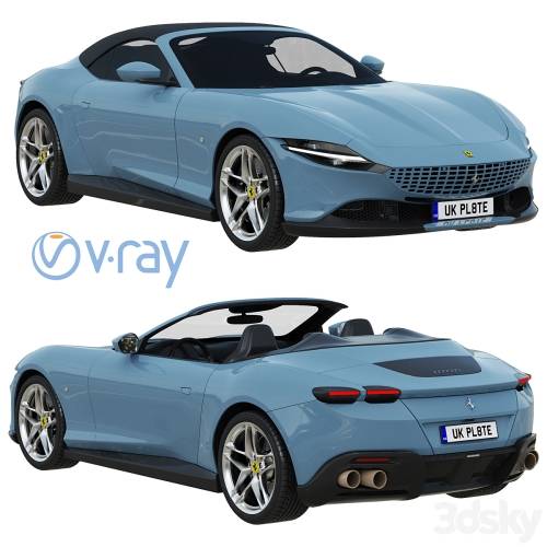 '3dsky Pro - Ferrari Roma Spider'