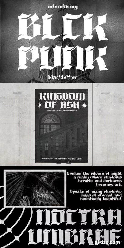 Blckpunk Blackletter Font