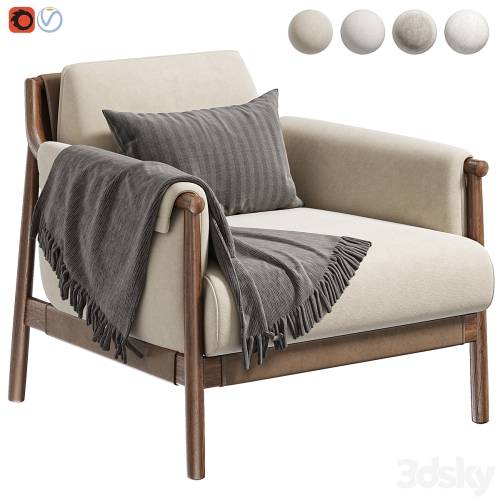 '3dsky Pro - Times Lounge By Poltrona Frau'