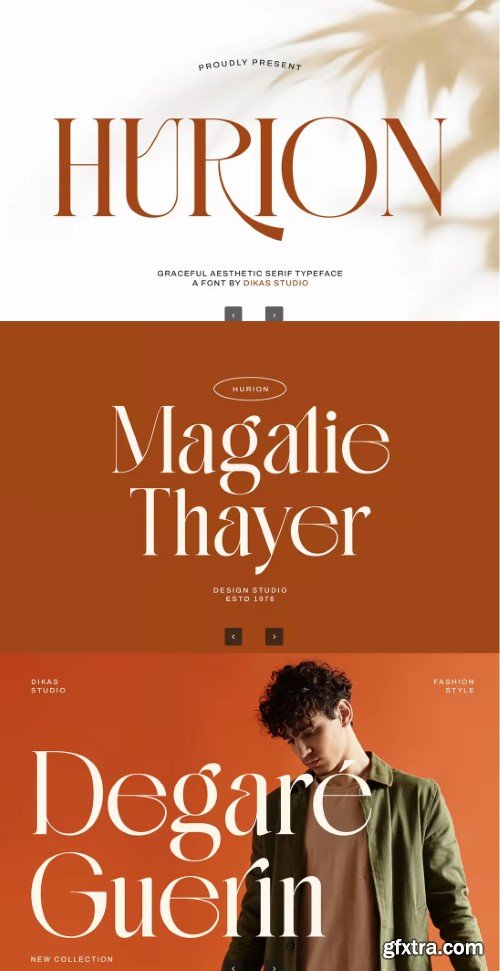 Hurion - Gracefull Aesthetic Serif