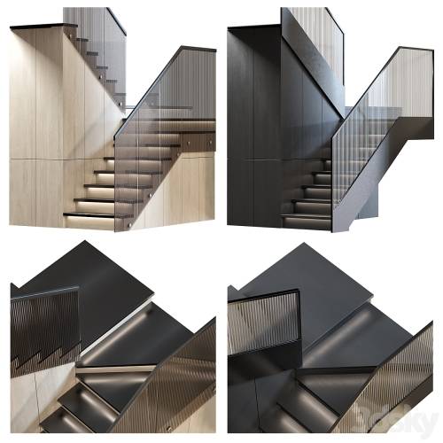 '3dsky Pro - Stair modern 3' '3dsky Pro - Stair modern 3'