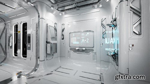 Artstation - +40 Modular Sci-Fi 3D Models