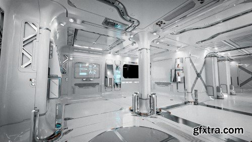 Artstation - +40 Modular Sci-Fi 3D Models