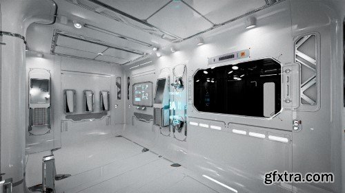 Artstation - +40 Modular Sci-Fi 3D Models