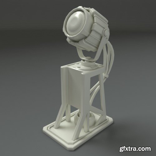 Artstation - Low Poly Lamps - 12 pieces