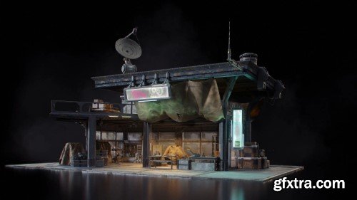 KitBash3D - Black Market