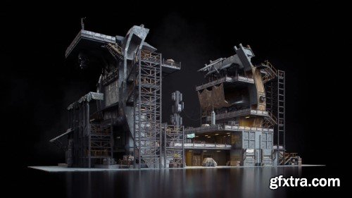 KitBash3D - Black Market