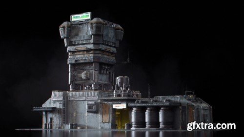 KitBash3D - Black Market