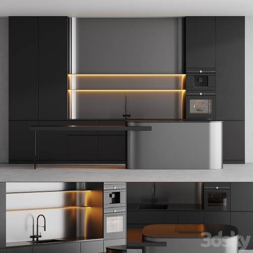 '3dsky Pro - Kitchen in modern style 001 | modern kitchen' '3dsky Pro - Kitchen in modern style 001 | modern kitchen'