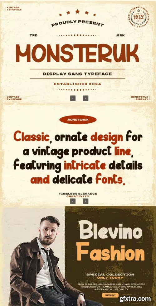 Creativemarket - Monsteruk - Display Font