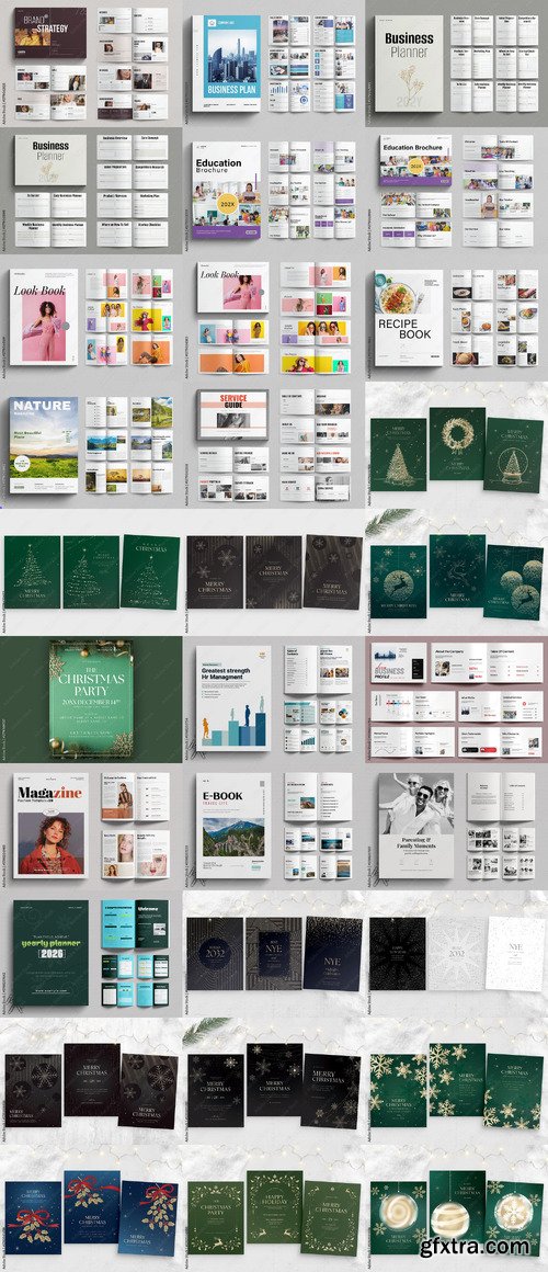30 Indesign Templates Bundle 36 by Adobestock