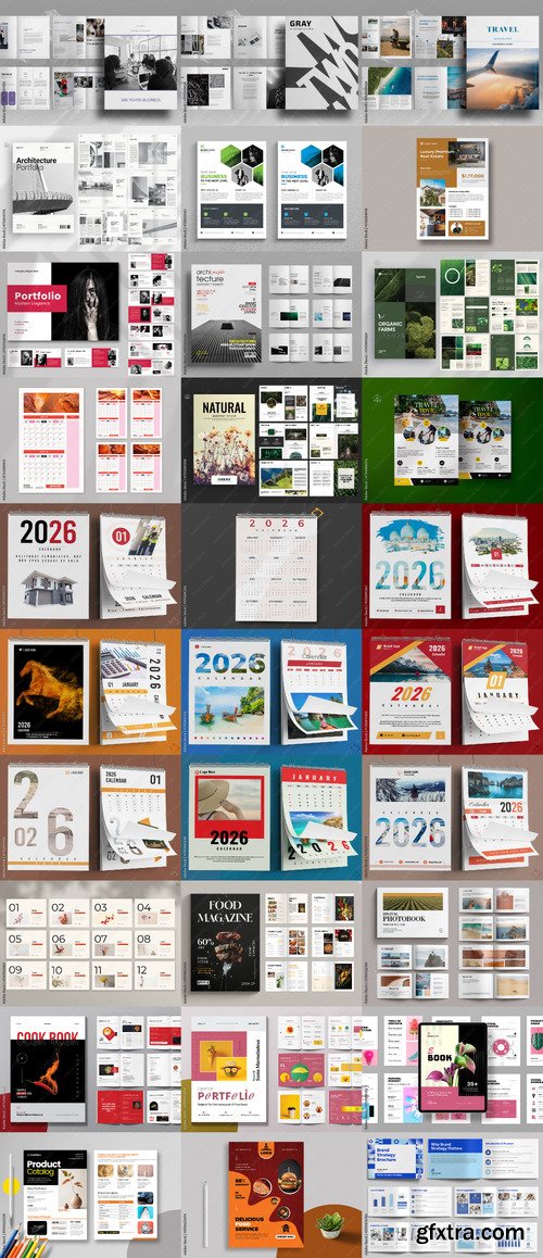 30 Indesign Templates Bundle 42 by Adobestock