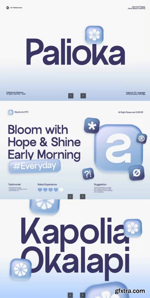 Palioka - Stylish Modern Sans