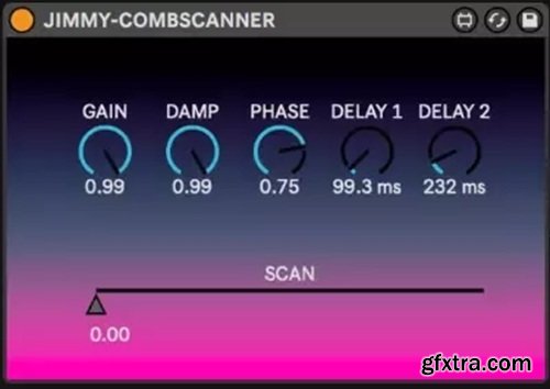 Jimmy Combscanner Max for Live Device