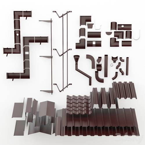 '3dsky Pro - elements of a roof'