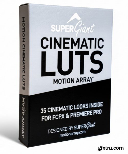Motion Array - Cinematic LUTs by Supergiant