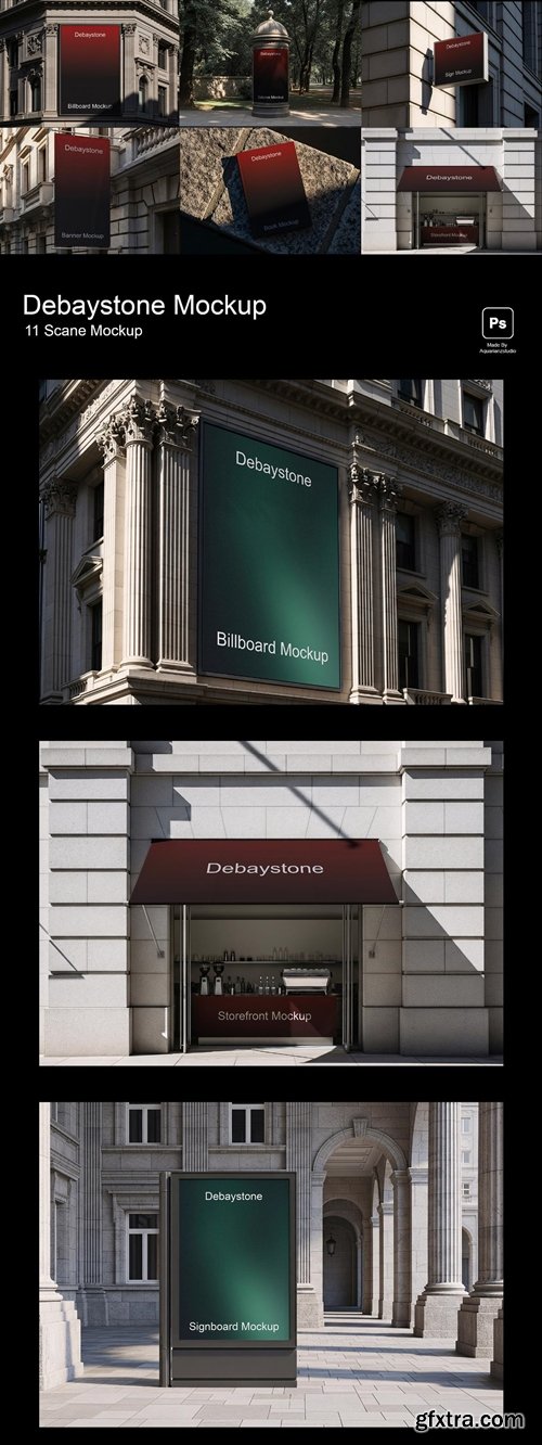 MockupCloud - Debaystone Branding Mockup