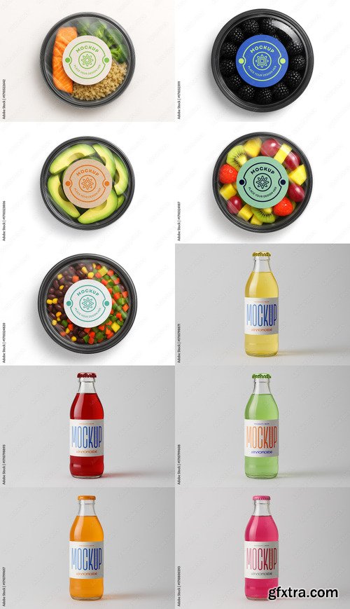 10 Mockup Templates Bundle 3 by Adobestock