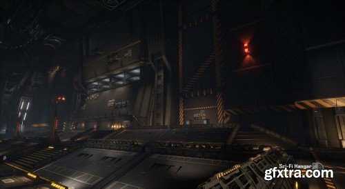 Unreal Engine - Sci-Fi Hangar