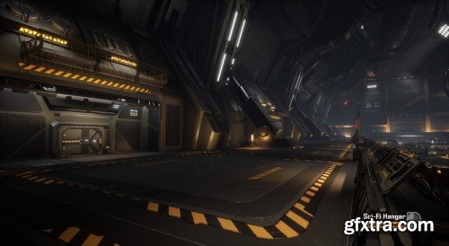Unreal Engine - Sci-Fi Hangar