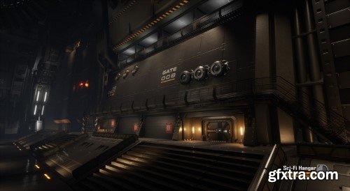 Unreal Engine - Sci-Fi Hangar