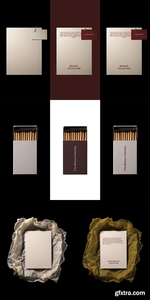 MockupCloud - Stationary Branding Mockup 01