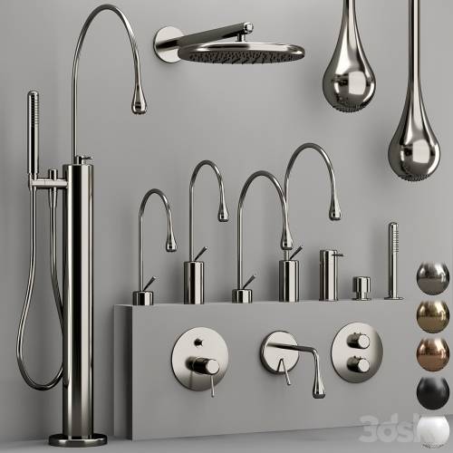 '3dsky Pro - GESSI GOCCIA bathroom faucet collection'