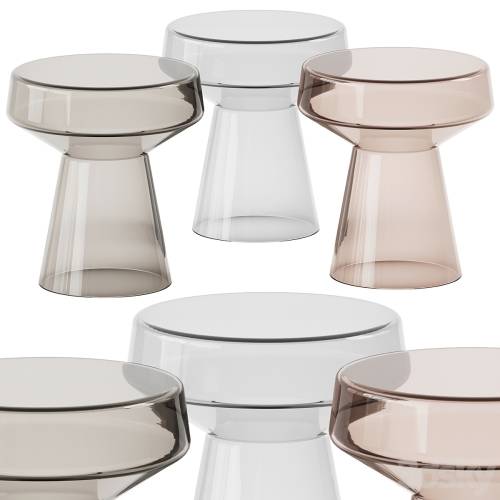 '3dsky Pro - Glass side table by Soba'