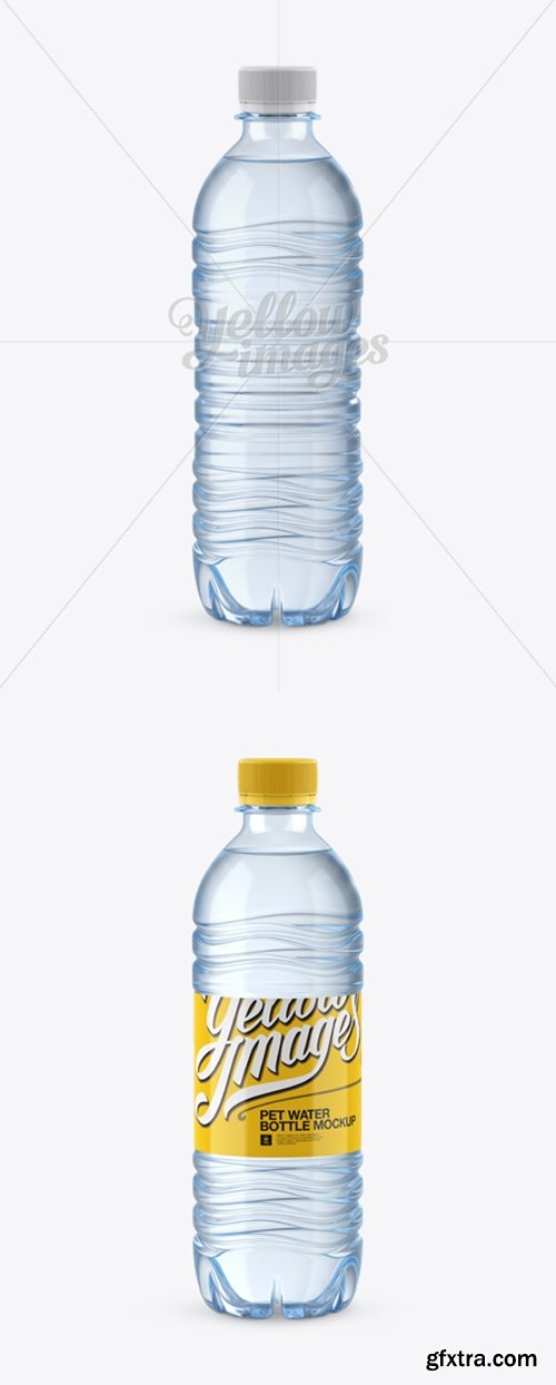 YellowImages - PET Bottle With Still Water Mockup 13213