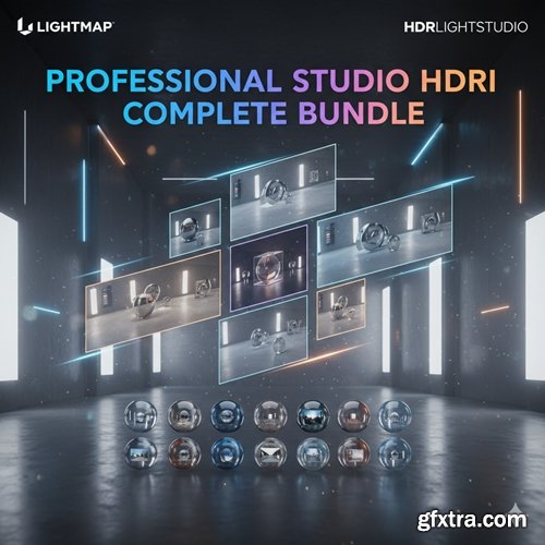 Lightmap - Professional Studio HDRI Complete Bundle