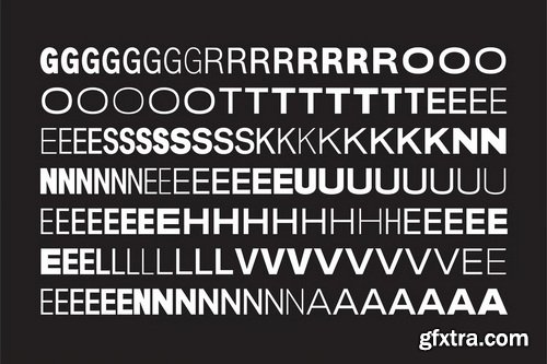 Neue Helvena Sans Serif Grotesk - 24 Fonts