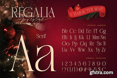CreativeMarket - Regalia Prestige Christmas Font