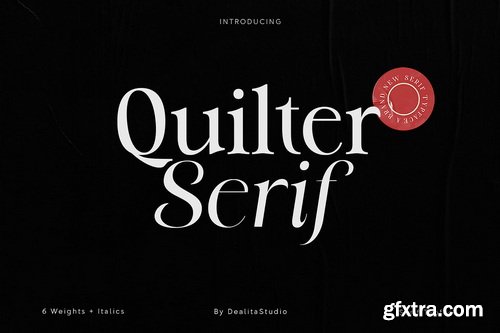 CreativeMarket - DS Quilter Variable Serif Font