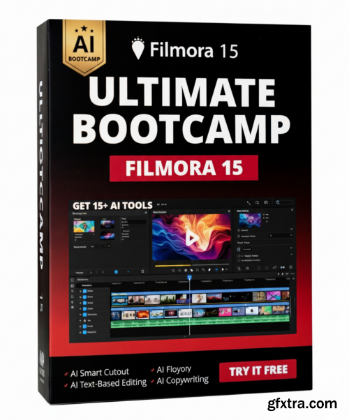 Udemy - Filmora 15 Ultimate Bootcamp: Edit Videos Like a Pro (AI)