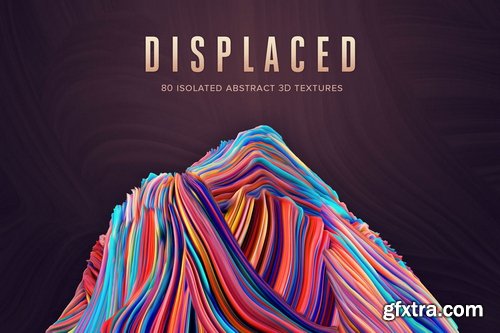 Chromasupply - Displaced: 80 Isolated 3D Textures