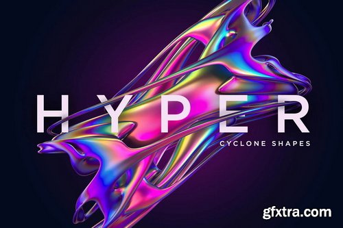 Rulebyart - Hyper: Abstract Cyclone Shapes