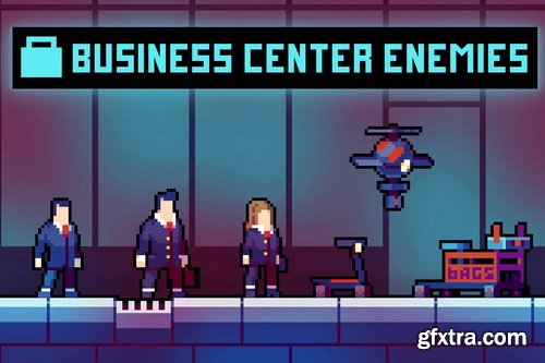 Craftpix - Business Enemies Pixel Art